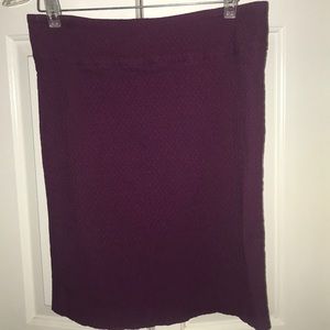 Margaret M stretchy purple pencil skirt ✏️